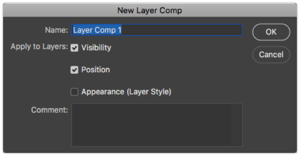 New layer comp